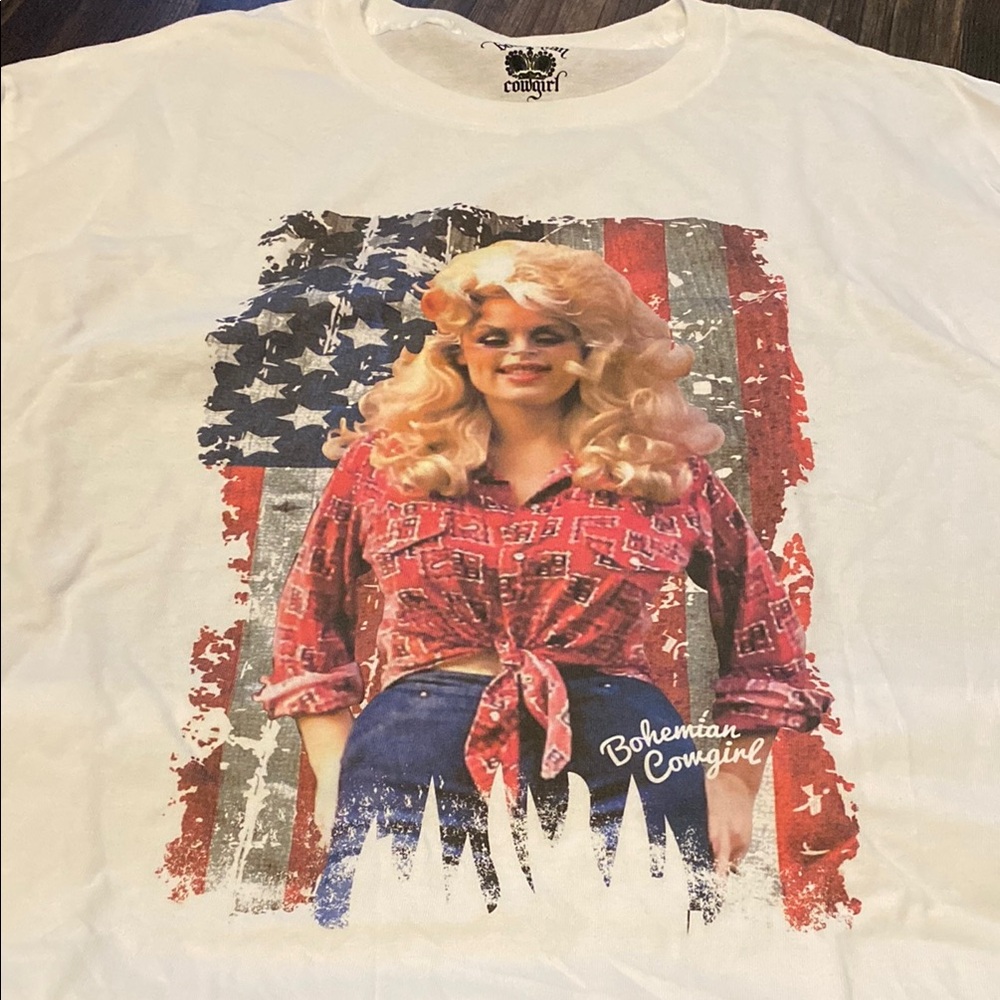 White Graphic Tee